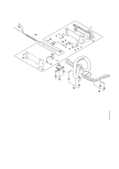 Picture of Impugnatura circolare FS 460 RC-EM