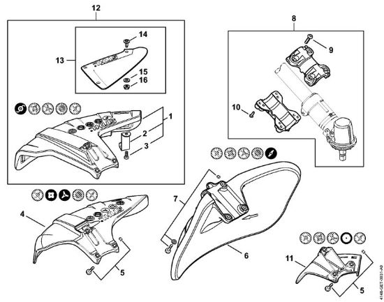 Riparo Decespugliatori (FS) FS 510 C-EM della marca STIHL