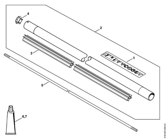 Stelo Decespugliatori (FS) FS 560 C-EM della marca STIHL