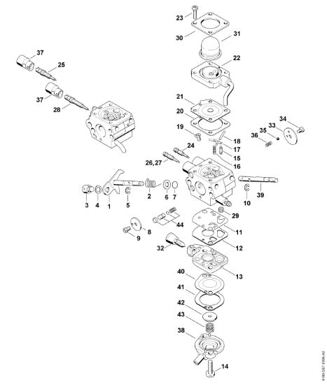 Picture of Carburatore C1Q-S173, C1Q-S130, C1Q-S175, C1Q-S132 FS 130 R