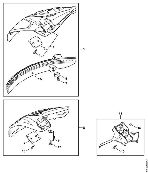 Riparo Decespugliatrici (FS) FS 131 R della marca STIHL