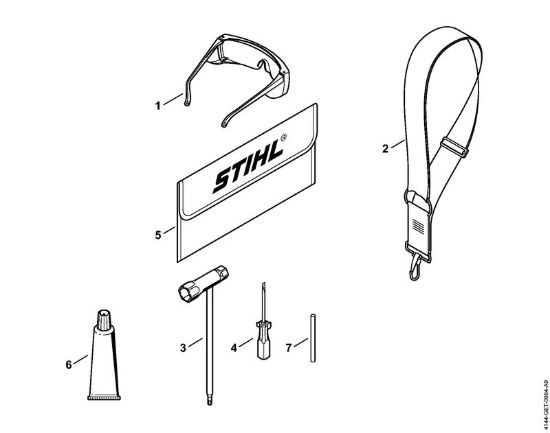 Attrezzi, accessorio a richiesta Decespugliatrici (FS) FS 50 C-E della marca STIHL