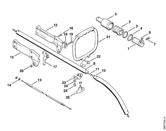 Stelo Decespugliatrici (FS) FS 51 della marca STIHL