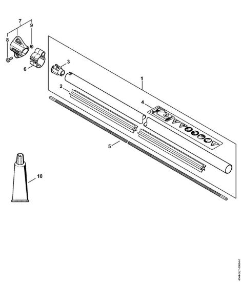 Stelo, Impugnatura circolare FS 70 C-E Decespugliatrici (FS) FS 70 C-E della marca STIHL