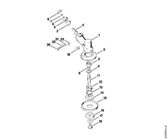 Riduttore Decespugliatrici (FS) FS 80 AVRE della marca STIHL