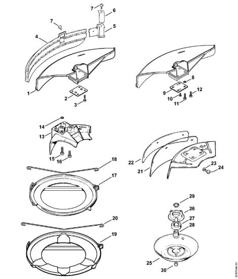 Riparo Decespugliatrici (FS) FS 81 della marca STIHL