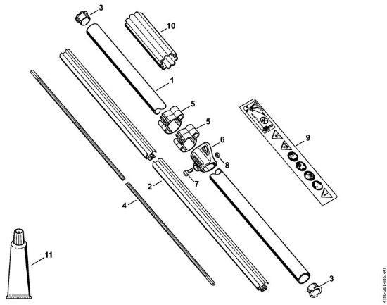Stelo Decespugliatrici (FS) FS 89 della marca STIHL