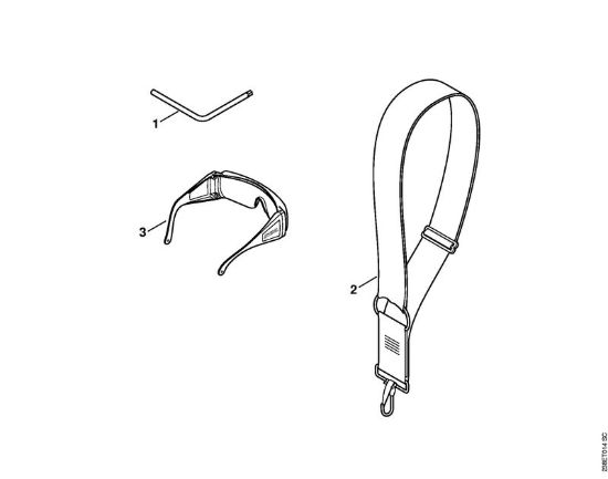 Attrezzi, accessorio a richiesta Trimmer elettrici (FE, FSE) FSE 60 della marca STIHL