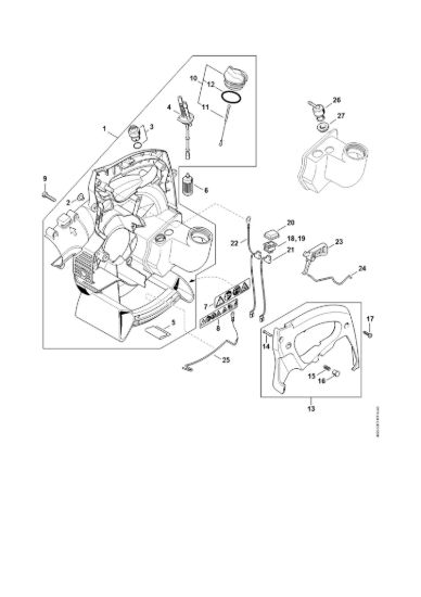 Picture of Carter soffiatore interno BG 55 C Z KAT