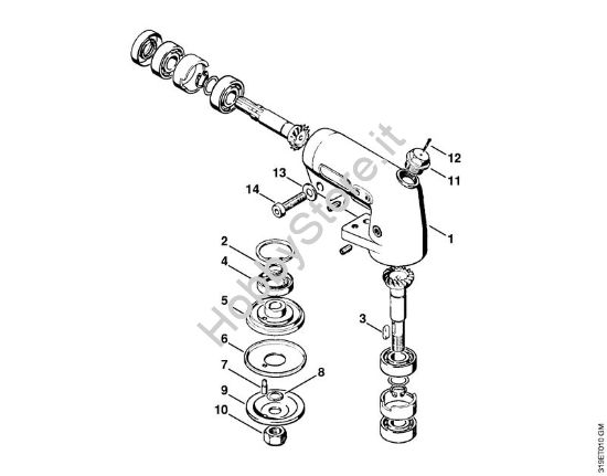 Riduttore Decespugliatori (FS) FS 151 della marca STIHL