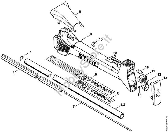 Stelo Decespugliatori (FS) FS 310 della marca STIHL