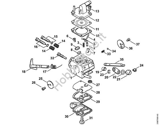 Carburatore C1Q-S35 Decespugliatori (FS) FS 350 della marca STIHL
