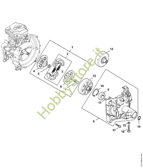 Picture of Frizione, scatola frizione FS 360 C-EM