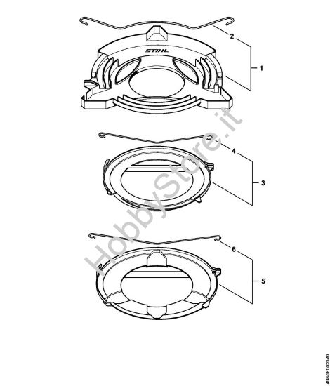 Riparo per trasporto Decespugliatori (FS) FS 361 C-EM della marca STIHL