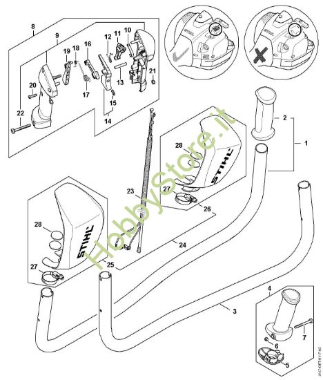 Picture of Impugnatura a manubrio FS 410 (4147)