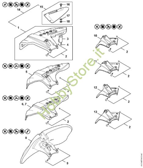 Picture of Riparo FS 410 C, FS 410-K FS 410 C-E L