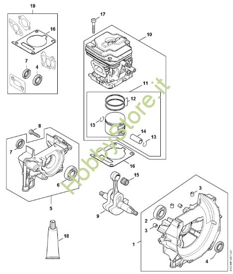 Picture of Carter albero a gomito, cilindro FS 411 C-EM