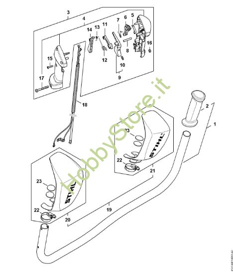 Picture of Impugnatura a manubrio FS 411 C-EM