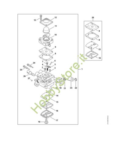 Picture of Carburatore 4147/23 FS 460