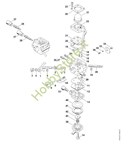 Picture of Carburatore C1Q-S173, C1Q-S130, C1Q-S175, C1Q-S132 FS 130