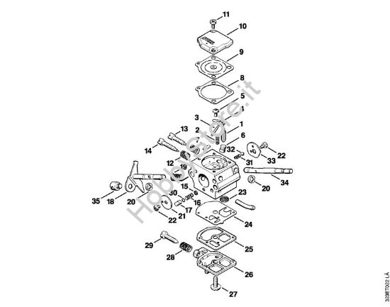 Carburatore C1S-S2 Decespugliatrici (FS) FS 180 della marca STIHL