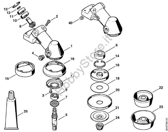 Riduttore    3 42 828 253 Decespugliatrici (FS) FS 220 K della marca STIHL