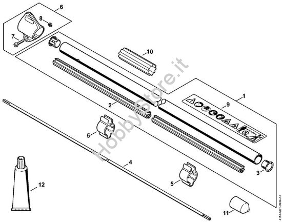 Stelo Decespugliatrici (FS) FS 235 della marca STIHL
