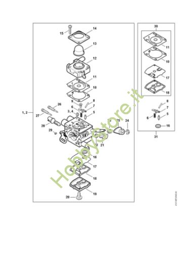 Picture of Carburatore 4147/24, 4147/25 FS 240 C-E