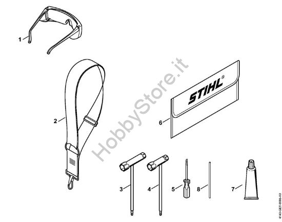 Attrezzi, accessorio a richiesta Decespugliatrici (FS) FS 38 della marca STIHL
