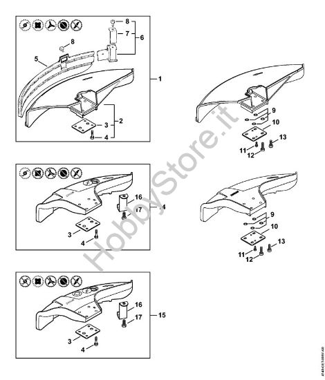 Riparo (16.2014) Decespugliatrici (FS) FS 55 della marca STIHL
