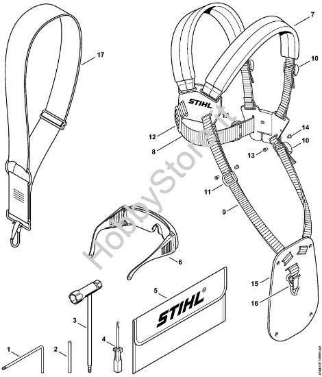Attrezzi, accessorio a richiesta Decespugliatrici (FS) FS 56 RC-E della marca STIHL