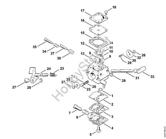 Carburatore Decespugliatrici (FS) FS 62 R della marca STIHL