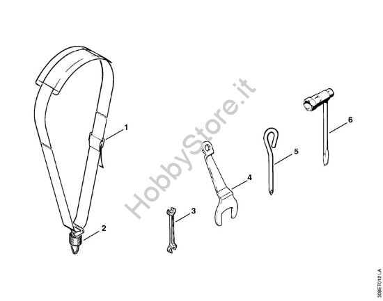 Attrezzi, accessorio a richiesta Decespugliatrici (FS) FS 65 della marca STIHL