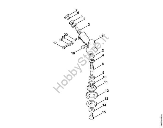 Riduttore Decespugliatrici (FS) FS 65 della marca STIHL