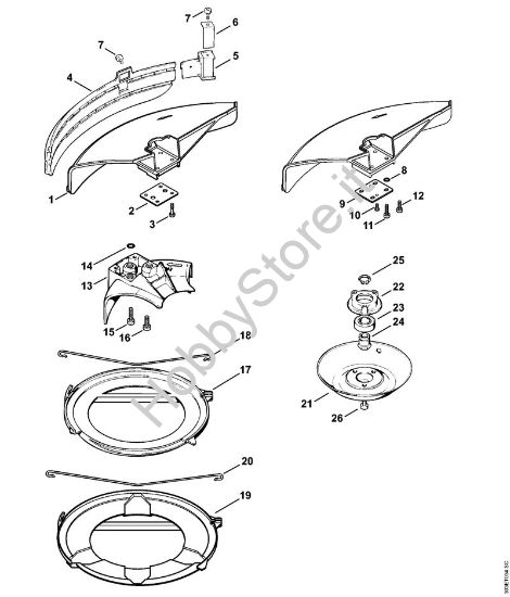 Riparo Decespugliatrici (FS) FS 66 della marca STIHL
