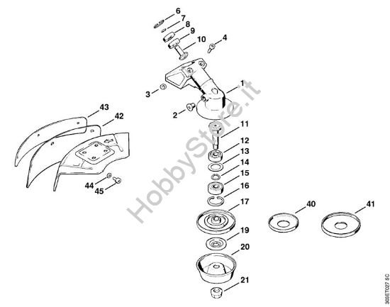 Riduttore FS 66 Decespugliatrici (FS) FS 66 R della marca STIHL