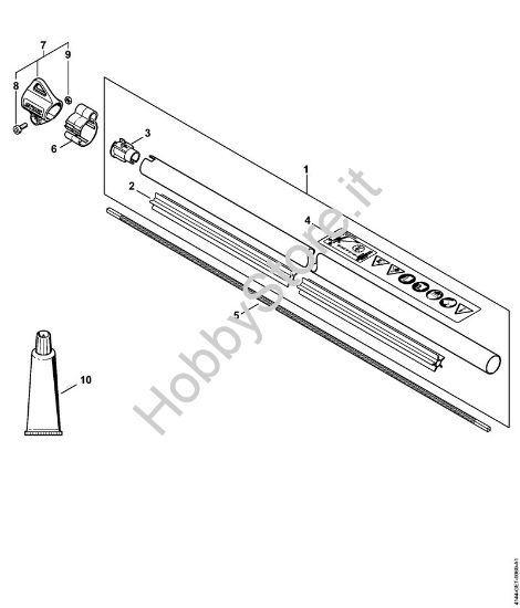 Stelo, Impugnatura circolare FS 70 C-E Decespugliatrici (FS) FS 70 C-E della marca STIHL