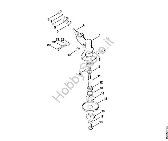 Riduttore Decespugliatrici (FS) FS 80 RE della marca STIHL