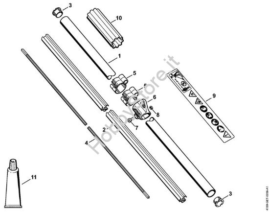 Stelo Decespugliatrici (FS) FS 87 della marca STIHL