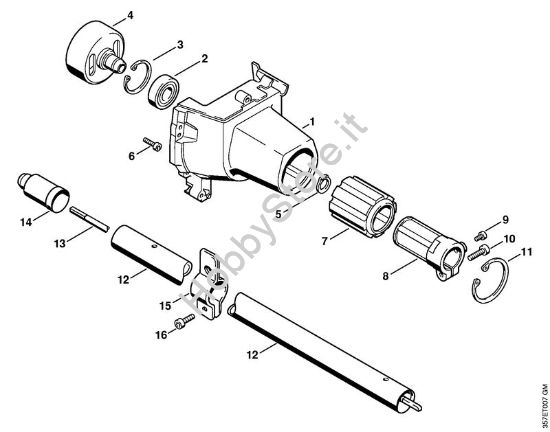 Carenatura ventola Decespugliatrici (FS) FS 88 della marca STIHL