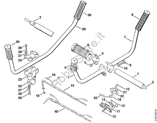 Stelo Decespugliatrici (FS) FS 90 della marca STIHL
