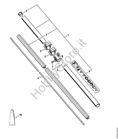 Stelo FS 91 Decespugliatrici (FS) FS 91 della marca STIHL