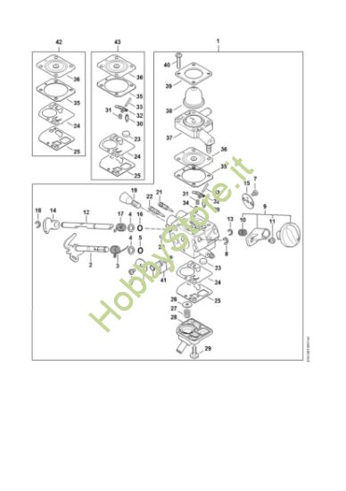 Ricambio Tagliasiepi A Scoppio Gruppo Maniglia Controllo Frizione Originale OEM Per STIHL FS91 R | Nuovo Ricambio Ricambio OEM Per Tosaerba STIHL - Foto 2