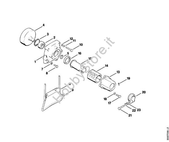 Scatola frizione Decespugliatrici (FS) FS 96 della marca STIHL