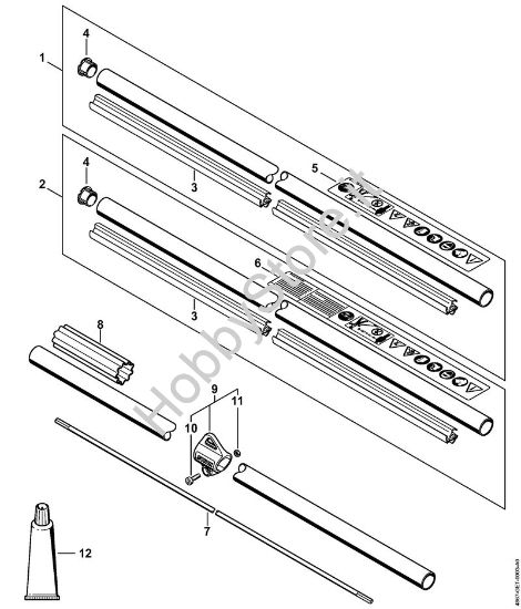 Stelo Decespugliatrici a batteria (FSA) FSA 130 R della marca STIHL