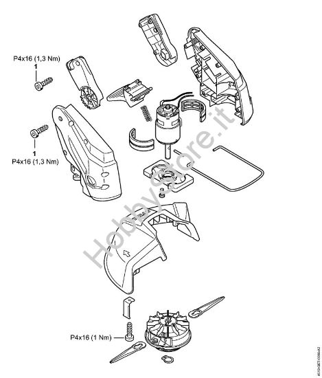 Coppie di serraggio Decespugliatrici a batteria (FSA) FSA 45 della marca STIHL