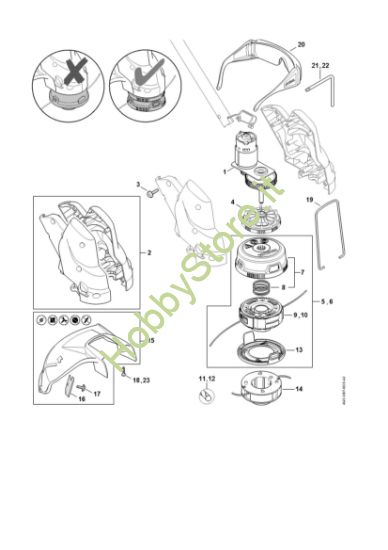 Picture of Elettromotore, testa falciante FSA 57