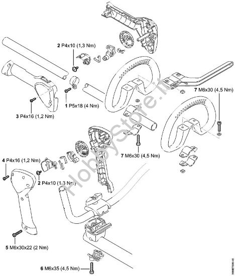 Coppie di serraggio Decespugliatrici a batteria (FSA) FSA 90 R della marca STIHL