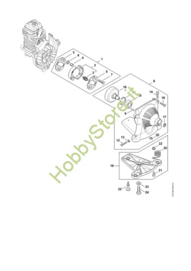 Picture of Frizione, carenatura ventola FR 131 T