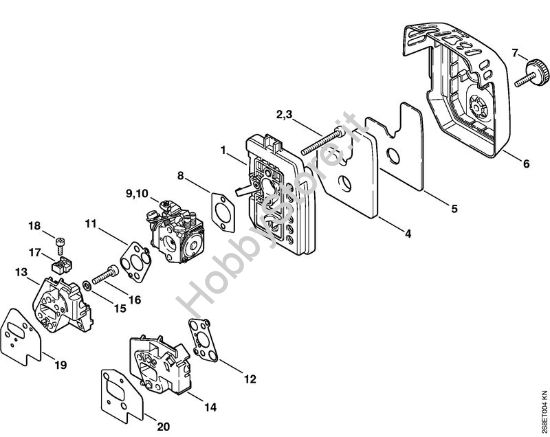 Filtro aria FR 135, 145 Decespugliatrici spalleggiabilli (FR) FR 135 SEA della marca STIHL